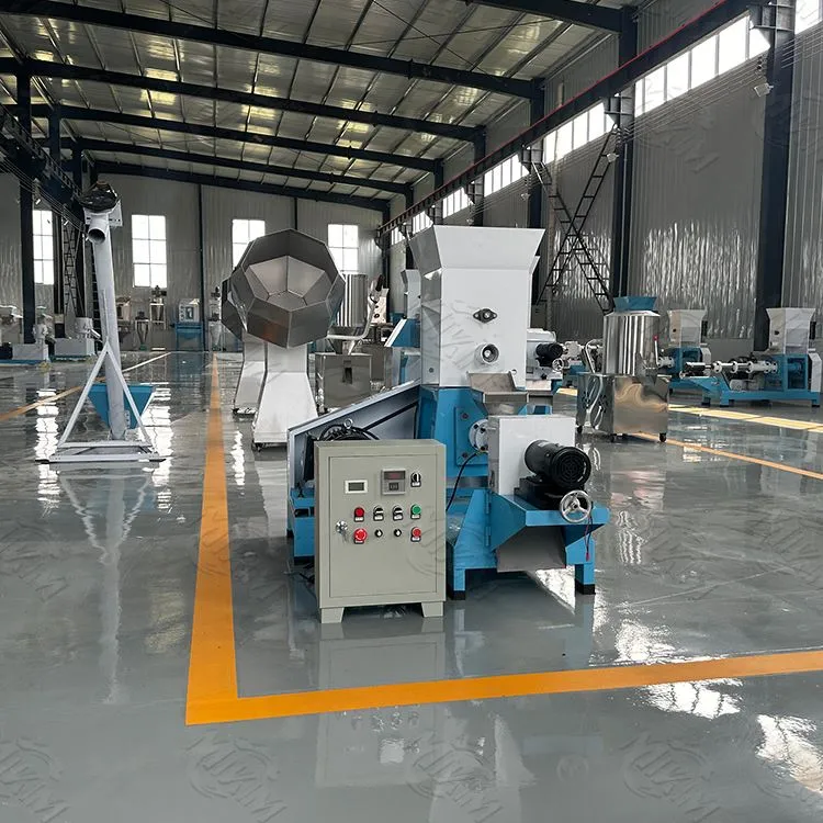 Ekstrustr qilingan ozuqa pelleting uskunalari