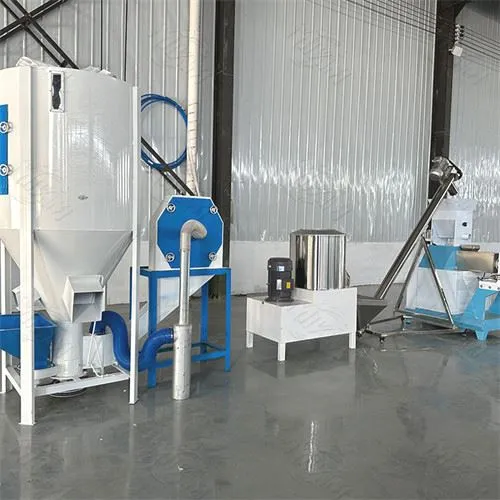 Baliqchilikni ozuqa ishlab chiqarish liniyasi