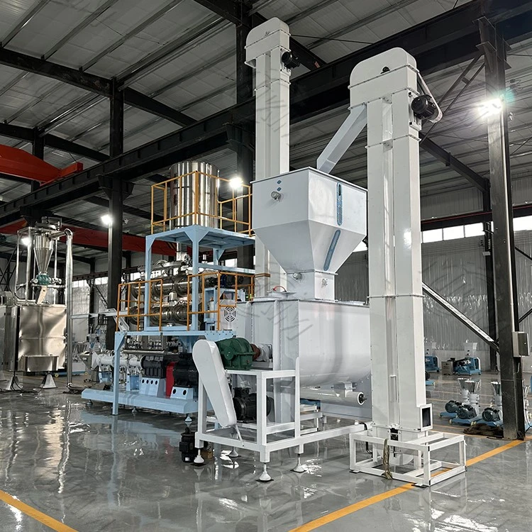 floating pet feed production line floating pet feed production line